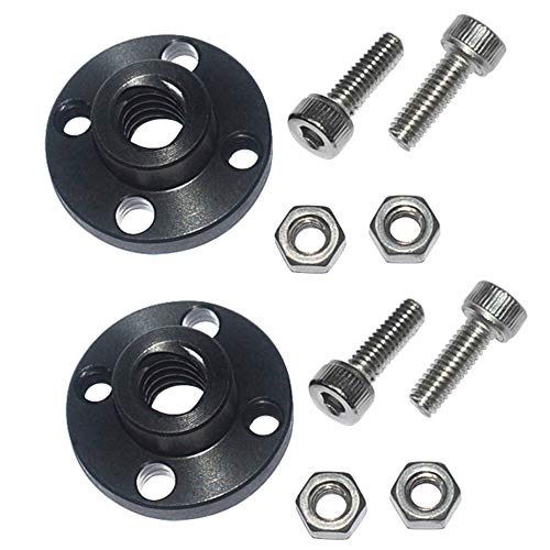 2er-Pack 3D-Drucker Z-Achse T8 Bleischraube POM Mutter für Prusa I3 MK2 MK2S MK3 3D Drucker Trapez Motor Schraube Mutter 2er-Pack 3D-Drucker Z-Achse T8 Bleischraube POM Mutter für Prusa I3 MK2 MK2S MK3 3D Drucker Trapez Motor Schraube Mutter von POLISI3D