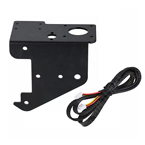 Aluminium-Filamentdetektor-Sensor-Montageplatte mit Run-Out-Modulkabel, kompatibel mit Creality Ender 3, Ender 3 V2, Ender3 Pro 3D-Drucker (Ender Mout-Platte) von POLISI3D