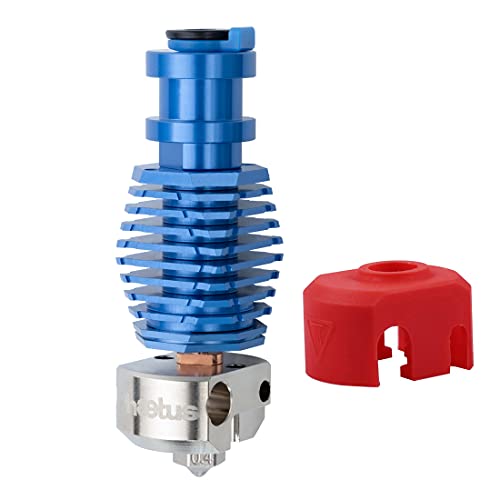 Bis zu 500 ℃ hitzebeständige Ganzmetall-Dragonfly Hotend BMO aus Bimetall, hitzebeständige Kupferdüse, Heizblock Kompatibel mit 3D-Drucker V6 Hotend Prusa i3 MK3, MK3S, Titan DDB Extruder (BM0) von POLISI3D