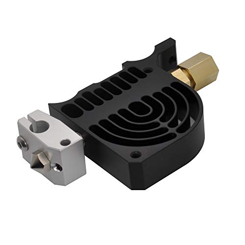 Hochwertiges Mini-Hotend-Set mit verbessertem Titan TC4 Mini-Heatbreak + plattierter Verschleißdüse 0,4 mm für Prusa Mini Mini + 3D-Drucker Hot End von POLISI3D
