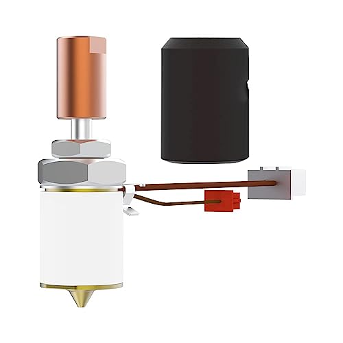 Original 300 ℃ 60 W Sprite Extruder Pro CHC Hotend Keramik-Heizset Hochtemperatur für Upgrade Creality Ender 3 S1, Ender3 S1 Pro Plus, CR10 Smart Pro, Sermoon V1 3D-Drucker (Keramik) von POLISI3D