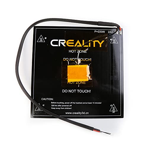 Original Ender 3 V2 Heizbett-Set bis zu 110 °C Aluminium MK3 Heizbett-Plattform mit beheizter Bettkabelleitung für Ender-3 Ender 3s Ender 3 Pro 3D-Drucker DIY Kit (235 Bett) von POLISI3D