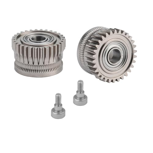 POLISI3D K1 Max Extruder Gears Kit Gehärteter Stahl Vernickelung Alle Metall Antrieb Getriebe Hohe Härte Kompatibel mit Creality K1C...K1 Max 3D Drucker Zubehör Teile POLISI3D K1 Max Extruder Gears Kit Gehärteter Stahl Vernickelung Alle Metall Antrieb Getriebe Hohe Härte Kompatibel mit Creality K1C...K1 Max 3D Drucker Zubehör Teile von POLISI3D
