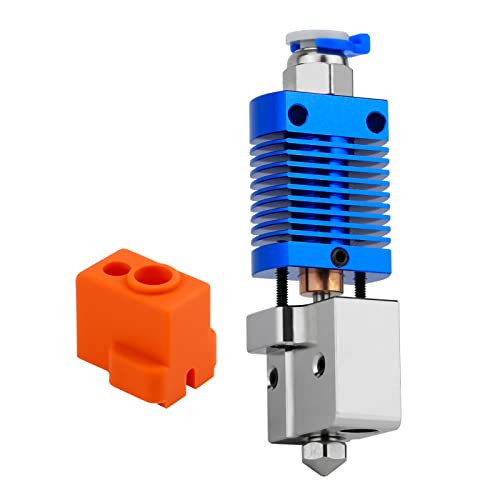 Upgrade All Metal Ender 3 Volcano Hotend High Flow High Speed, Bimetal Heatbreak Plated Copper Heater Block Non-Stick Nozzle for CR10 Ender 3 V2 Pro Ender 5 Pro/Plus 3D Printer Upgrade All Metal Ender 3 Volcano Hotend High Flow High Speed, Bimetal Heatbreak Plated Copper Heater Block Non-Stick Nozzle for CR10 Ender 3 V2 Pro Ender 5 Pro/Plus 3D Printer von POLISI3D