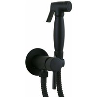 Pollini Acqua Design - Bidet-Set mit Mixer und Dusche in mattschwarzem Messing D09181203NO matt-schwarz von POLLINI ACQUA DESIGN