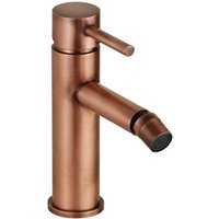 Bidetmischer in kupferfarbener moderner Linie Pollini Jessy mxbimcmmcra Kupfer von POLLINI ACQUA DESIGN