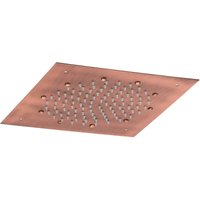 Pollini Acqua Design - Deckenmontierter Duschkopf 30 x 30 cm in gebürsteter Kupferfarbe marte SD4960303RA Kupfer von POLLINI ACQUA DESIGN