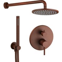 Duschset mit mechanischem 2-Wege-Mischer, rundes Modell in Rostfarbe Pollini Jessy Color G477355255A4 Rost Duschset mit mechanischem 2-Wege-Mischer, rundes Modell in Rostfarbe Pollini Jessy Color G477355255A4 Rost von POLLINI ACQUA DESIGN