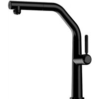 Küchenmischer aus mattschwarzem Stahl mit ausziehbarer Dusche und Filtersystem Pollini FILTRA TECH RE6110-MB matt-schwarz Küchenmischer aus mattschwarzem Stahl mit ausziehbarer Dusche und Filtersystem Pollini FILTRA TECH RE6110-MB matt-schwarz von POLLINI ACQUA DESIGN