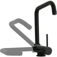 Küchenspüle Mischbatterie gereinigtes Wasser 4-Wege-Modell faltbar mattschwarze Farbe Pollini FILTRA 52000080000 matt-schwarz Küchenspüle Mischbatterie gereinigtes Wasser 4-Wege-Modell faltbar mattschwarze Farbe Pollini FILTRA 52000080000 matt-schwarz von POLLINI ACQUA DESIGN