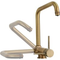 Küchenspülenmischer für gereinigtes Wasser 4-Wege-Klappauslauf in Bronzefarbe Pollini FILTRA 52000061300 Bronze Küchenspülenmischer für gereinigtes Wasser 4-Wege-Klappauslauf in Bronzefarbe Pollini FILTRA 52000061300 Bronze von POLLINI ACQUA DESIGN