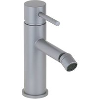 Pollini Acqua Design - Runder Bidetmischer in Metallic-Grau Pollini Jessy Color MXBIMCMMCA1 Metallisches Grau von POLLINI ACQUA DESIGN