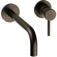 Runder Wand-Waschtischmischer in Metallic-Braun Pollini Jessy Color MXLIMCMMCA5 Metallisches Braun von POLLINI ACQUA DESIGN