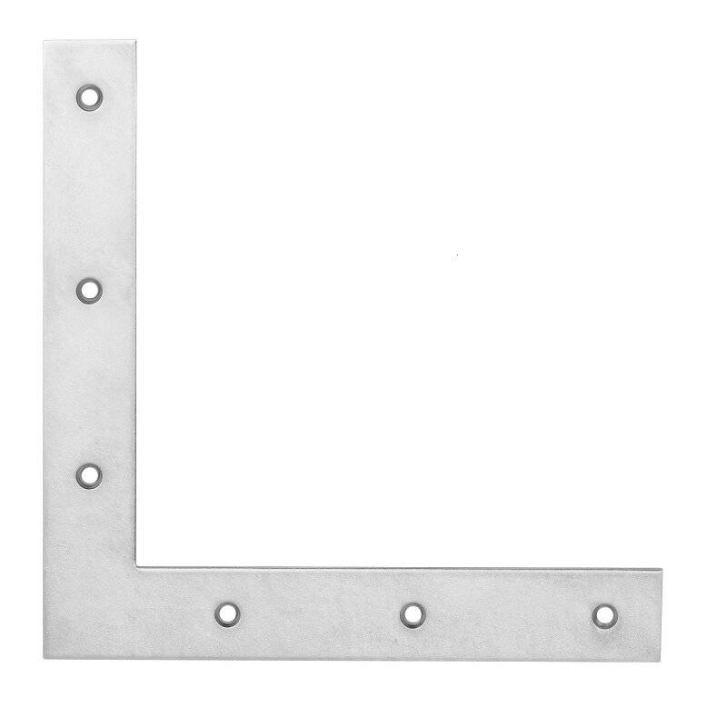 Haustürwinkel zur Verstärkung von Rahmenkonstruktionen 200 x 200 mm verzinkt von Pollmann & Sohn GmbH & Co.KG