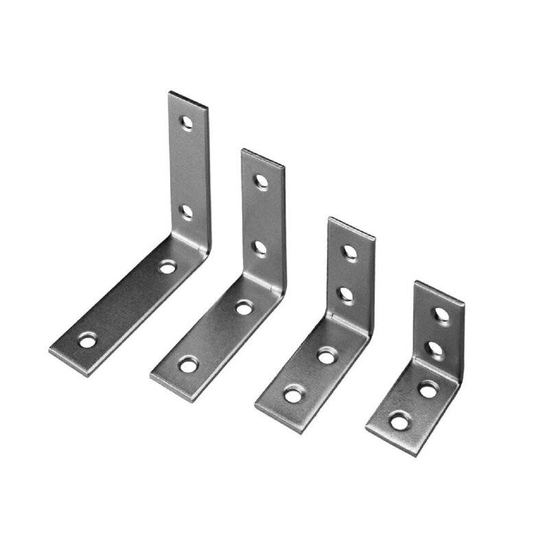 Stuhlwinkel Möbelwinkel Winkelverbinder 80 x 80 x 16 x 2 mm verzinkt von Pollmann & Sohn GmbH & Co.KG