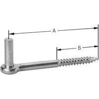 Pollmann Haken j 13/100 mm, hell verzinkt Pollmann Haken j 13/100 mm, hell verzinkt von FP