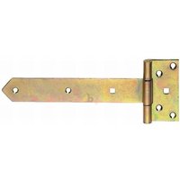 Scharnier Kreuzgehänge leicht gelb verzinkt 35x2,5x250 mm von POLLMANN