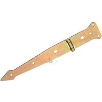 Scharnier Werfgehänge schwer gelb verzinkt 45x3,75x400 mm von POLLMANN