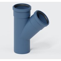 Abzweig pkea Polo-Kal ng dn 110/110 45Grad - Poloplast von POLOPLAST