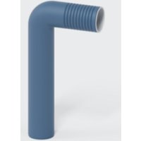 PO Siphonbogen ablängbar POLO-KAL DN 50 von POLOPLAST