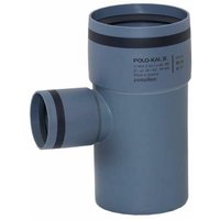 Poloplast - polo-kal XS-Rohr pkxea Abzweig Einfachabzweig 90/50/87,5° 102830 von POLOPLAST
