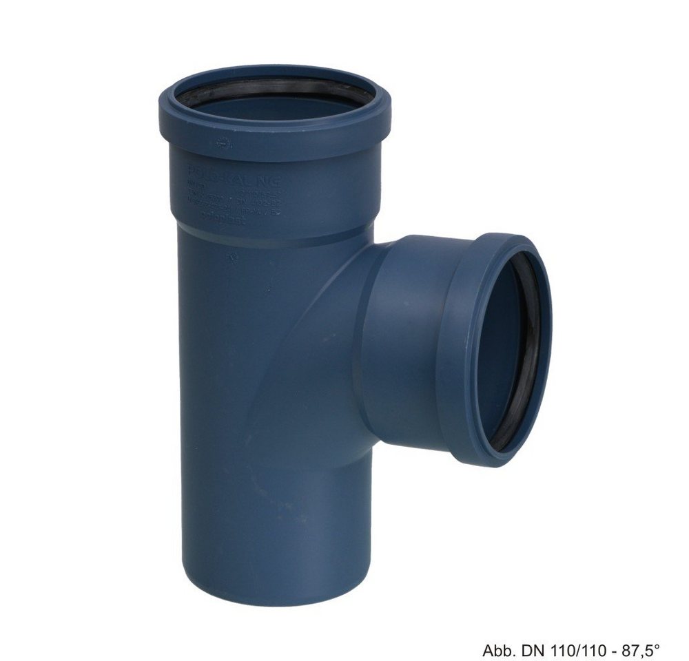 POLOPLAST Wasserrohr POLOPLAST POLO-KAL NG Abzweig 87,5 Grad, DN 50/ 40 von POLOPLAST