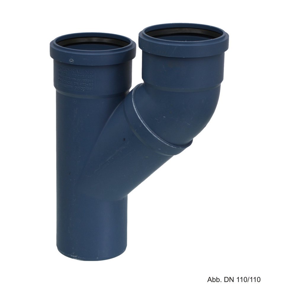 POLOPLAST Wasserrohr POLOPLAST POLO-KAL NG Parallel-Abzweig DN 110/ 110 POLOPLAST Wasserrohr POLOPLAST POLO-KAL NG Parallel-Abzweig DN 110/ 110 von POLOPLAST