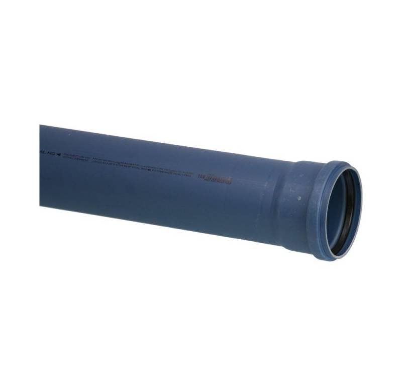 POLOPLAST Wasserrohr POLOPLAST POLO-KAL NG Steck-Muffenrohr DN 50, 1000 mm von POLOPLAST