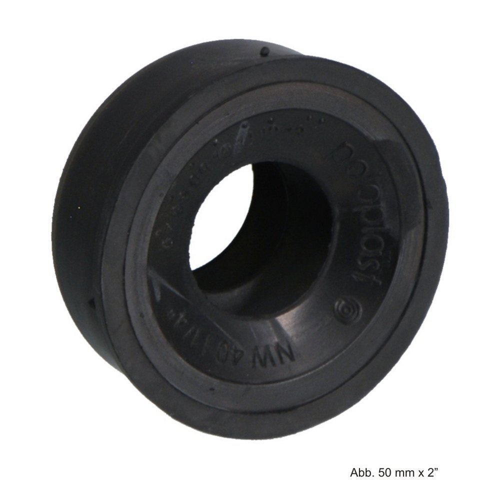 POLOPLAST Wasserrohr POLOPLAST POLO-KAL NG Steckdichtung 1 1/2" DN 40 von POLOPLAST