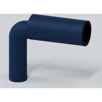 Poloplast - Siphonbogen pksb Polo-Kal ng lang mit Steckdichtung dn 50 von POLOPLAST