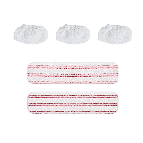 Polti PAEU0324 Set aus 2 Mikrofaser-Reinigungstüchern + 3 Überzügen, für Vaporetto Dampfsauger Polti PAEU0324 Set aus 2 Mikrofaser-Reinigungstüchern + 3 Überzügen, für Vaporetto Dampfsauger von POLTI