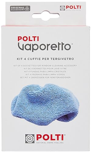 Polti Vaporetto PAEU0396 Kit 4 Kappen für das Fensterabzieher-Zubehör von Polti Vaporetto Style von POLTI