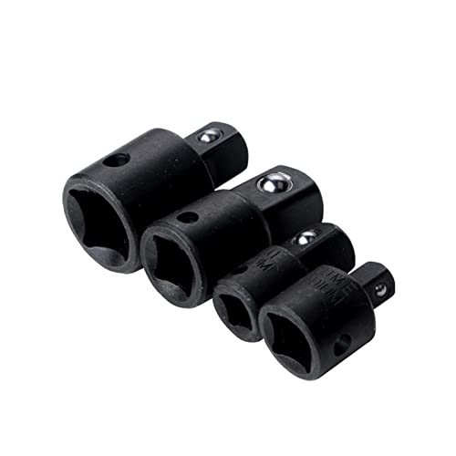 POLXLMOFXO 4 stücke 1/4 3/8 1/2 Antriebsdose Adapter Konverter Reduzierer Luftaufprall Handwerker Sockelschlüssel Handwerkzeuge Set Reparaturwerkzeuge von POLXLMOFXO