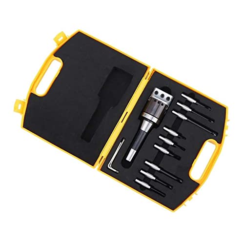 POLXLMOFXO Werkzeugsatz Set Werkzeug langweilig Highspeed Steel Werkzeughalter + Schaft + Sechskantschlüssel 2in F1 Sockel Fit for CNC von POLXLMOFXO