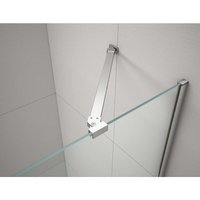 Fisa - Wandprofil- und Strebenset, Chrom FS8012 - Polysan von POLYSAN