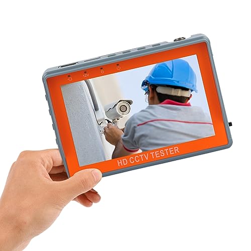 POMIACAM 4 in 1 CCTV Tester Support 720P/1080P/3mp/4mp/5mp/8MP AHD, TVI, CVI & CVBS Analog Camera, Security Video Monitor with 4.3 inch LCD Screen DC12V 1A Power Output, UTP Cable Tester, PTZ Control POMIACAM 4 in 1 CCTV Tester Support 720P/1080P/3mp/4mp/5mp/8MP AHD, TVI, CVI & CVBS Analog Camera, Security Video Monitor with 4.3 inch LCD Screen DC12V 1A Power Output, UTP Cable Tester, PTZ Control von POMIACAM