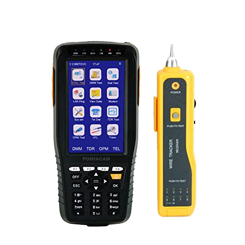 TDR Multifunktionstest TDR Kabel Fault Locator Tone Tracker VDSL VDSL2 Tester ADSL ADSL2 Tester 4-in-1 für XDSL Line ADSL TDR Multifunktionstest TDR Kabel Fault Locator Tone Tracker VDSL VDSL2 Tester ADSL ADSL2 Tester 4-in-1 für XDSL Line ADSL von POMIACAM