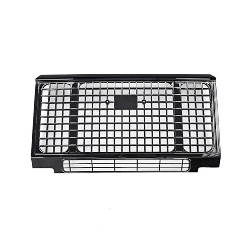 POMPOMPUR Frontgrill Für L&and R&Over Für Defender 1998–2019 Schwarz Glänzend Auto-Kühlergrill(Black Style A) von POMPOMPUR