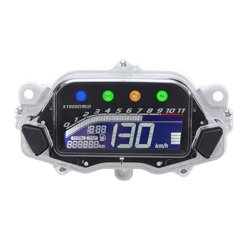 POMPOMPUR Für Titan CG160 CG150 Motorrad Digital Dash Multi-Funktion LCD Instrument Panel Dashboard Zubehör POMPOMPUR Für Titan CG160 CG150 Motorrad Digital Dash Multi-Funktion LCD Instrument Panel Dashboard Zubehör von POMPOMPUR