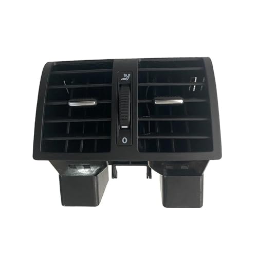 POMPOMPUR Für VW Für T&Ouran 1T 2003–2015 Für Maxi Für Caddy 2K MK3 MK4 2005–2020 Lüftungsgitter Für Die Rücksitzkonsole 1T0819203 1T0819203A 1T0819203B Auto-Kühlergrill von POMPOMPUR