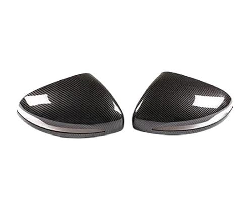 POMPOMPUR Rückspiegel Abdeckung Für Mercedes Für Benz GLE GLS G Klasse W167 V167 Coupe C167 X167 W464 AMG G63 2019 2020-2022 Auto Rückspiegel Abdeckung Caps Shell Trim(Color:ABS Carbon Fiber) von POMPOMPUR