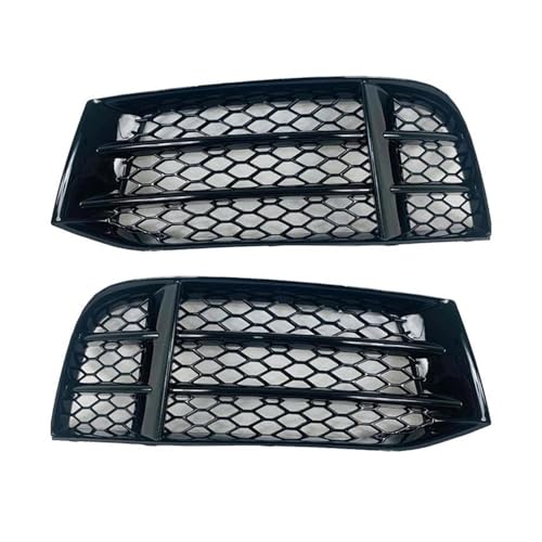 POMPOMPUR Wabengitter-Nebelscheinwerfer-Grill Für Die Linke Oder Rechte Frontstoßstange Für RS5 B8.5 2013–2016 Auto-Kühlergrill(A Pair) von POMPOMPUR