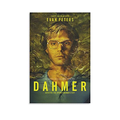 PONINI Dahmer – Monster The Jeffrey Story 2022 Filmposter Neuer Film Leinwand Gemälde Wandkunst Dekorative Drucke Moderne Dekoration 40 x 60 cm, 16x24inch(40x60cm) von PONINI