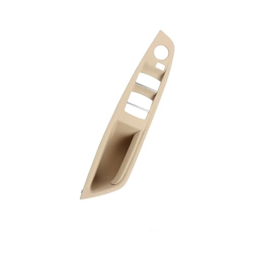 PONNYC Innen Handgriff Griffverkleidung Für B&MW F10 F11 5 Series 2010-2017 Innentürgriff Armlehnenplatte Ohne Spiegelklappknopf LHD RHD Innen Türgriff (Color : LHD Beige) von PONNYC