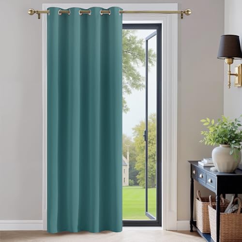 PONY DANCE Thermo Vorhang gegen Kälte 1 Stück H 210 x B 132 cm Verdunkelungsvorhang Abdunkelnd Ösenschal Gardinen Kinderzimmer Junge Vorhänge mit Ösen, Tealblau PONY DANCE Thermo Vorhang gegen Kälte 1 Stück H 210 x B 132 cm Verdunkelungsvorhang Abdunkelnd Ösenschal Gardinen Kinderzimmer Junge Vorhänge mit Ösen, Tealblau von PONY DANCE