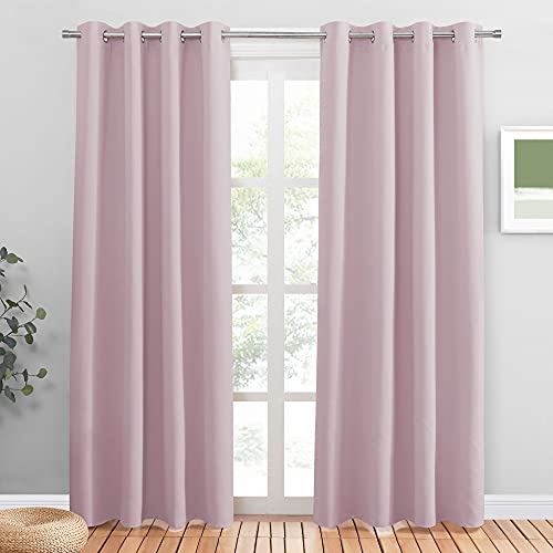 PONY DANCE Vorhänge Kinderzimmer Mädchen Thermovorhang Hitzeschutz mit Ösen Gardinen Blickdicht Verdunkelungsvorhang Hellpink Ösenvorhang 2er Set H 200 x B 140 cm PONY DANCE Vorhänge Kinderzimmer Mädchen Thermovorhang Hitzeschutz mit Ösen Gardinen Blickdicht Verdunkelungsvorhang Hellpink Ösenvorhang 2er Set H 200 x B 140 cm von PONY DANCE