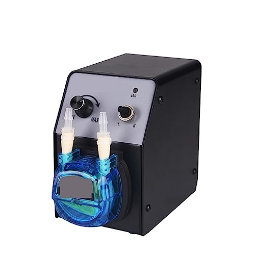 260 ml/min KCP PRO2 Schlauchpumpe 12 V DC Motor Einstellbarer Durchfluss Dosierpumpe Unterstützung CW/CCW for Labor ,Präzise Quantifizierung(KCP PRO2-N40) von POOIQX