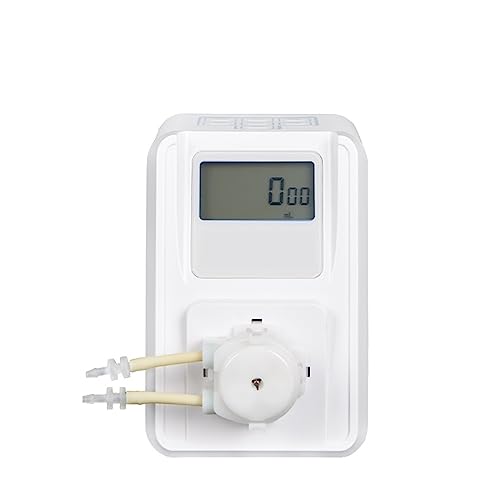 33 ml/min KSP-F01A Peristaltische Dosierpumpe 12 V DC-Motor LCD-Bildschirm Hochpräziser Dosierer for Aquarium-Umwälzpumpe ,Präzise Quantifizierung von POOIQX