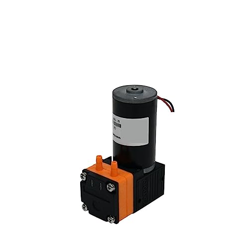 400 ml/min KLP01-E Membranpumpe 24 V 12 V DC Motor Flüssigkeitsdruck 0,2 MPa Einkopf selbstansaugende Pumpe for Labor und Tintenstrahl ,Präzise Quantifizierung von POOIQX