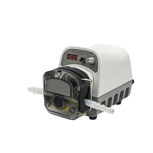 DIP1500 Intelligente Labor-Schlauchpumpe, 24-V-Schrittmotor-Dosierpumpe mit externer Stromversorgung for Flüssigkeitstransferlabor ,Präzise Quantifizierung von POOIQX